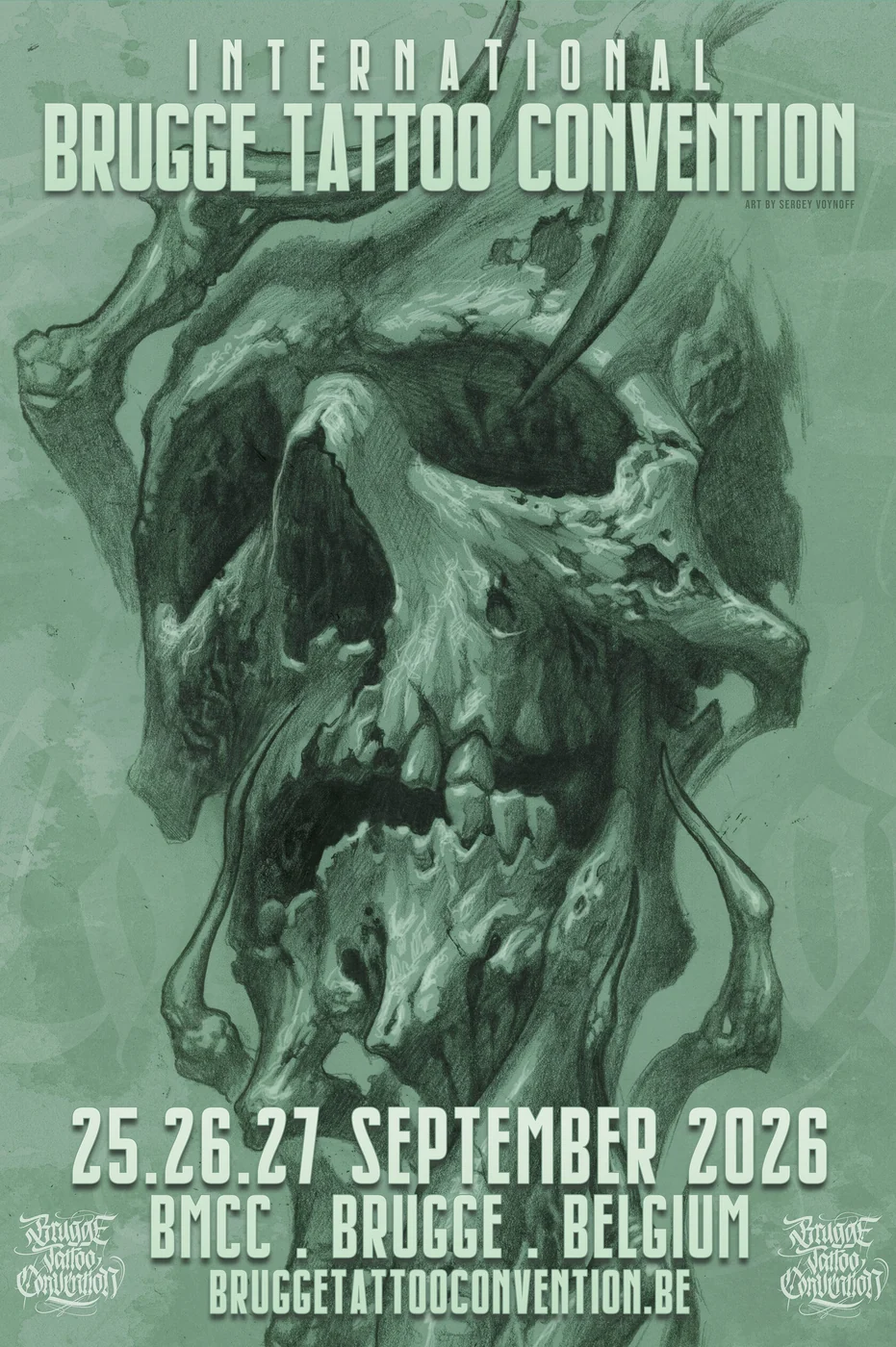 Brugge Tattoo Convention 2026 poster