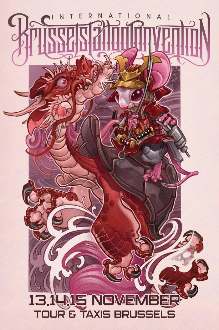Brussels Tattoo Convention 2026 poster